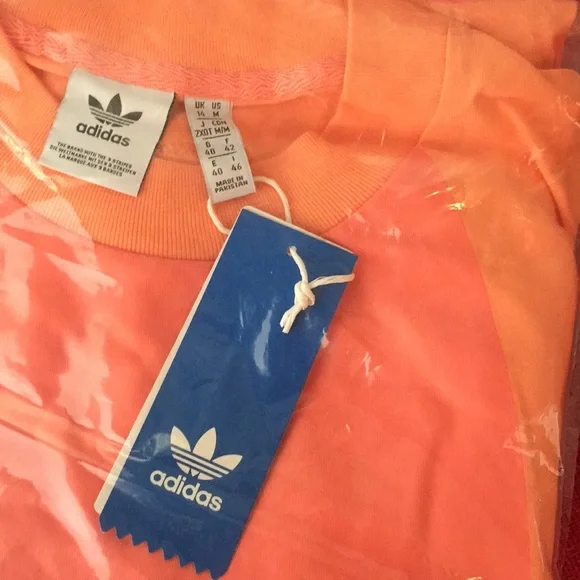 Adidas originals Large logo tee dress orange - Picture 5 of 5